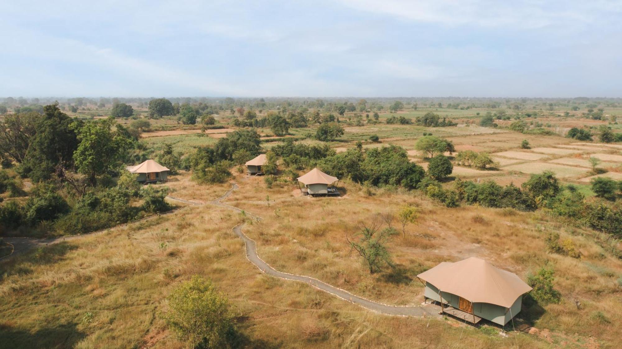 Отель Trees N Tigers, Tadoba Kolara Экстерьер фото